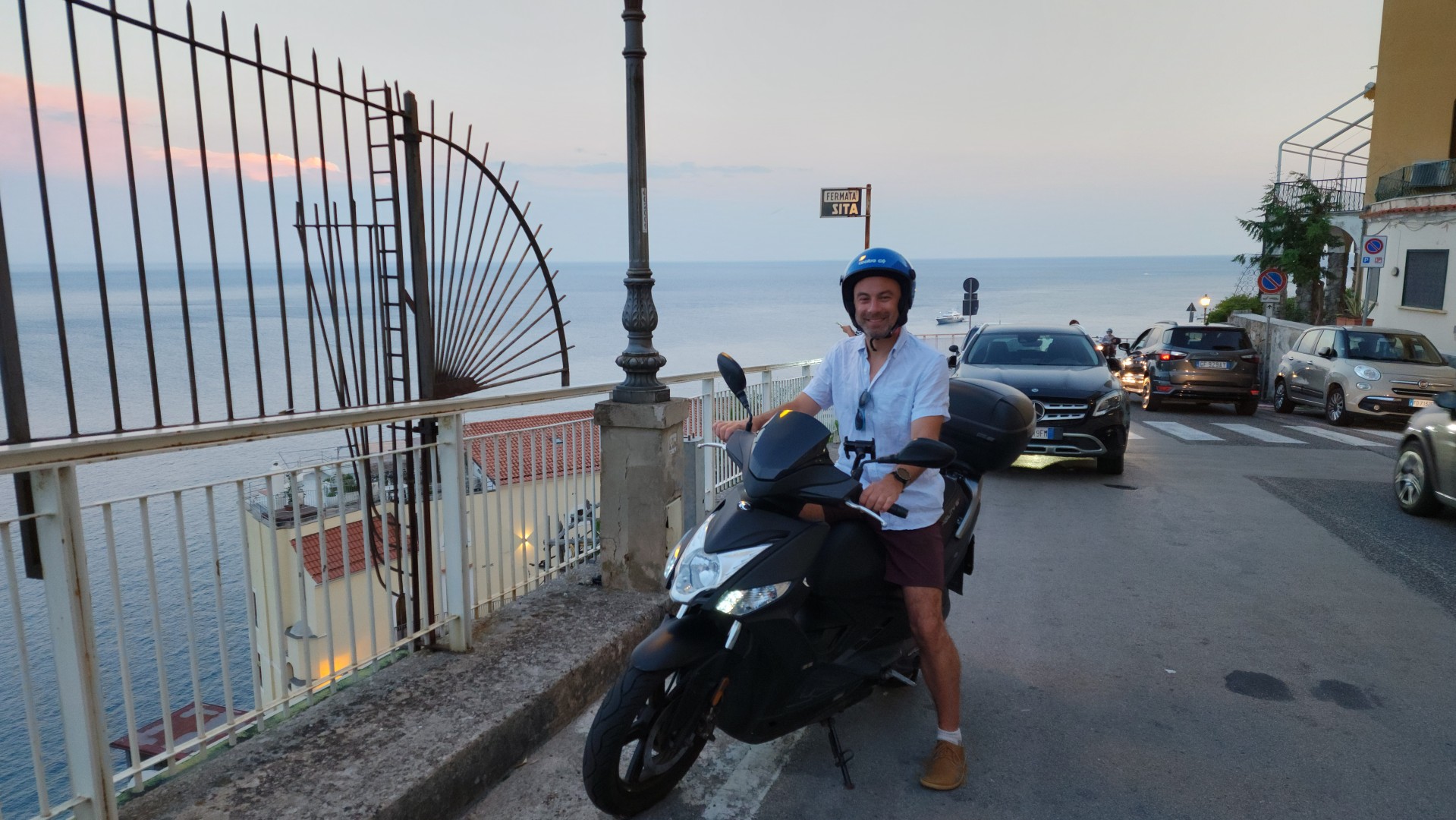 The scooter I didn't feel my driving licence gave me the expertise to operate