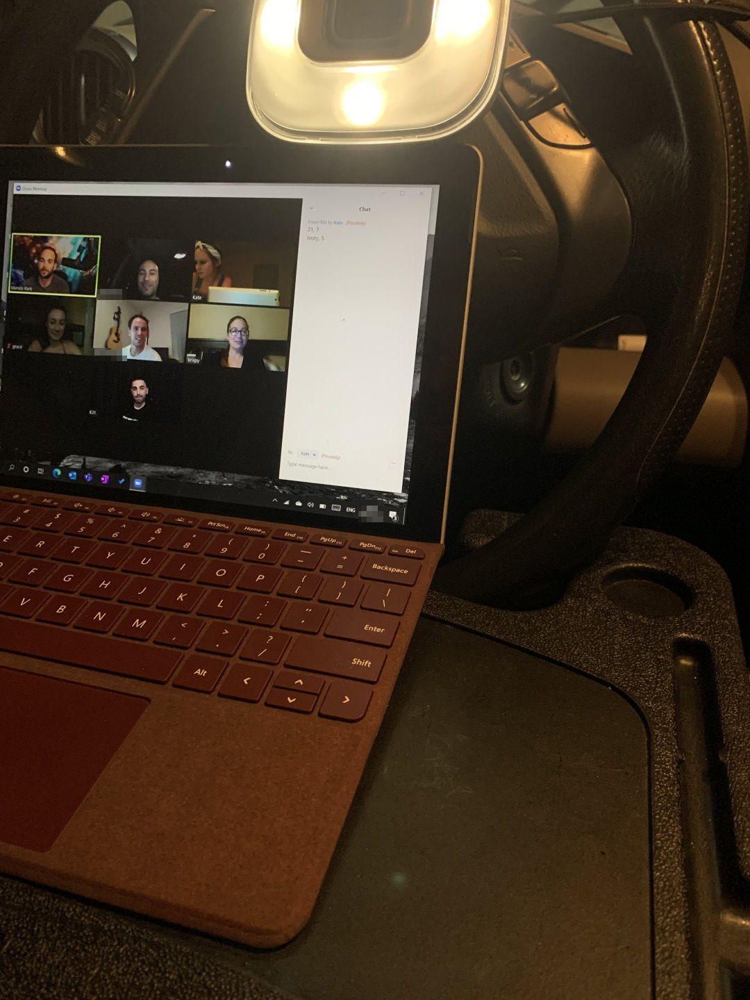 Even on a night call, a little light can go a long way